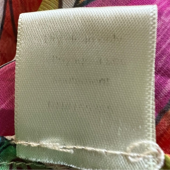 Ronny Kobo Floral Patterned Halter maxi Dress gown Pink Green 26129 - Picture 14 of 16